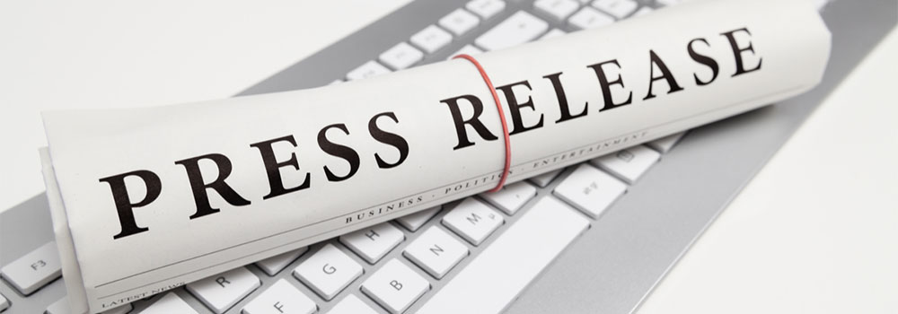 press release banner